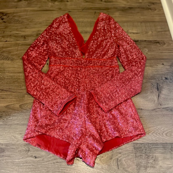 NBD x Naven Stella Romper – Hot Pink Sequin – NWT Size Small - Picture 2 of 16